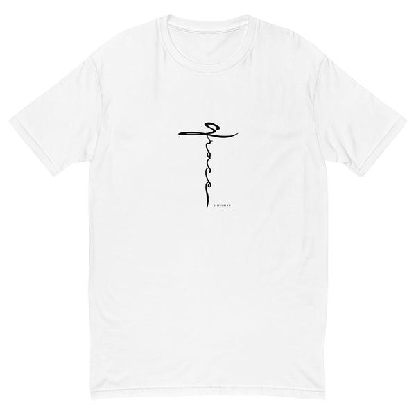 Grace at the Cross t-shirt. Exclusive design bestseller for men and women