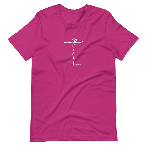 Grace at the Cross t-shirt. Exclusive design bestseller for men and women