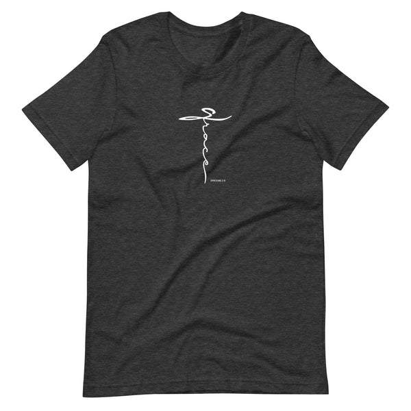 Grace at the Cross t-shirt. Exclusive design bestseller for men and women
