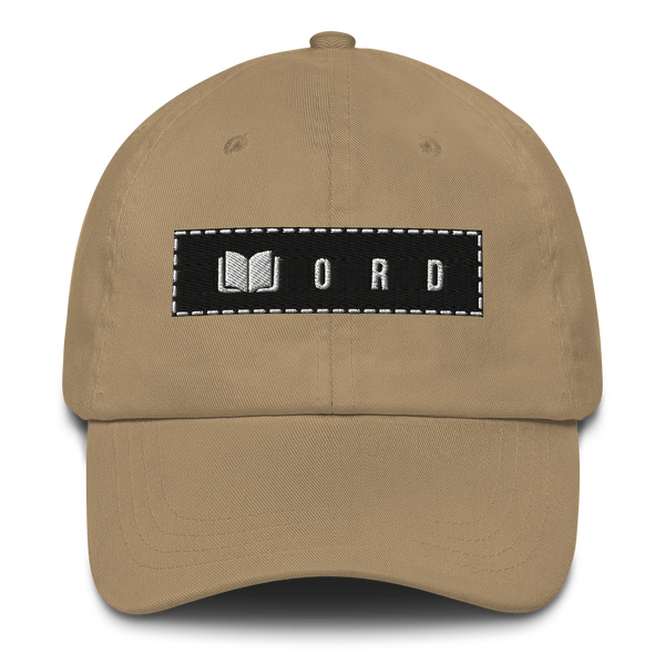 Word / Dad Hat Embroidered