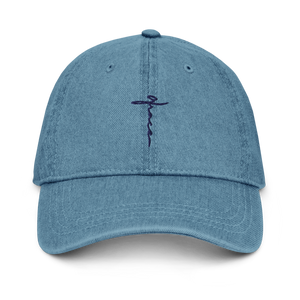 Grace at the Cross Denim Hat Embroidered