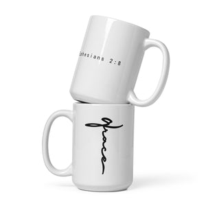 Grace at the Cross 15oz White Mug