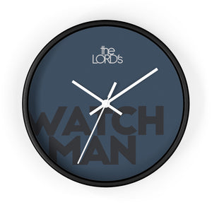Watchman Midnight Wall Clock