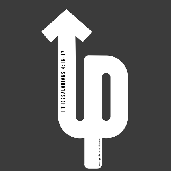 UP Rapture Clear Sticker 3.5" x 6"