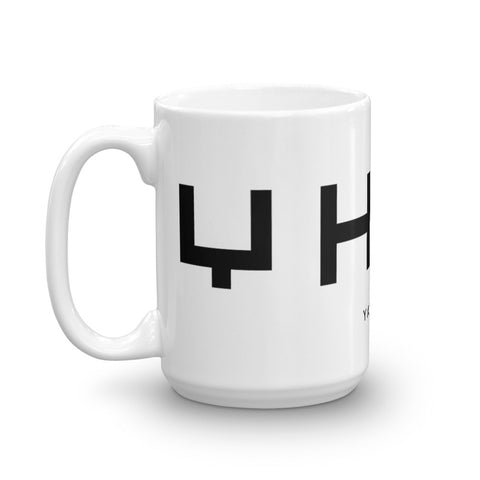 YHWH (Yahweh) 15 oz White Mug