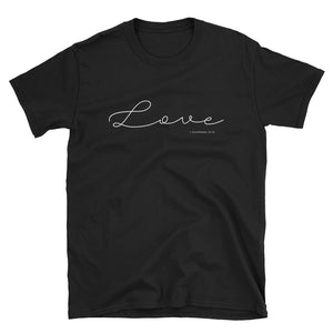 Love 1 Corinthians 13:13 Short-Sleeve Unisex T-Shirt