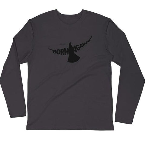 Born Again Long Sleeve Fitted Crew