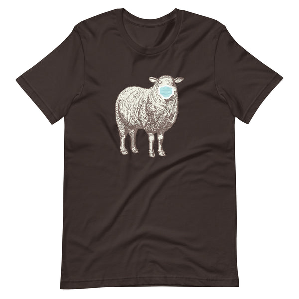Sheep with Mask Short-Sleeve Unisex T-Shirt